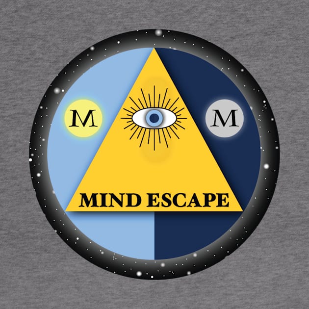 Mind Escape Logo on back by Mind Escape